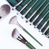 Makeup Brushes Tool Kit 14PCS Green Professional Makeup Brush Set
