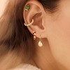 BaubleBar Candy Cane Delicate Stud Earring