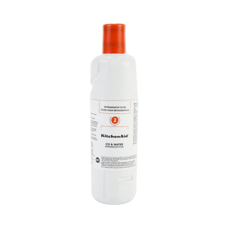 KitchenAid® KAD2RXD1 Ice, Orange Refrigerator Water Filter 2-KAD2RXD1, Single-Pack