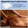 BREENHILL Disposable Face Cradle Covers 500 Count Disposable Face Rest