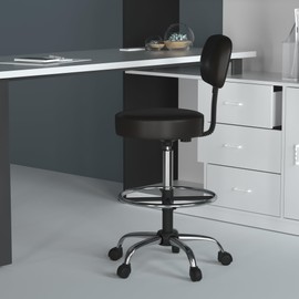 Boss Office Products Medical Stool, unspecified, Black