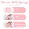 2 Pcs Bath Sponge for Kids Cute Loofah Sponge Reusable