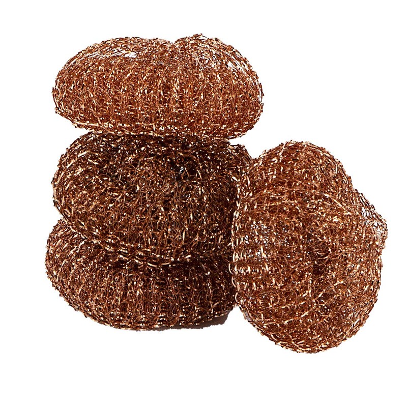 Pine-Sol Heavy-Duty Copper Scrubbers | Premium Scrub Sponges for Cast