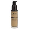 L.A. Girl Pro.matte foundation - sandy beige, 1 fl. oz.