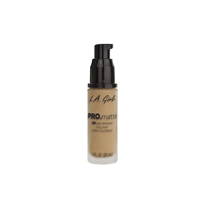 L.A. Girl Pro.matte foundation - sandy beige, 1 fl. oz.
