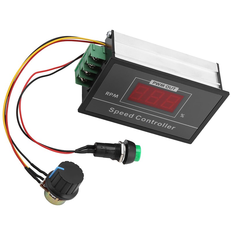 Jiawu DC 6‑60V Motor Speed Controller Long Life Adjustable Motor