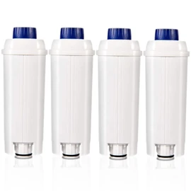 4 Pack Coffee Filter Replacement for DeLonghi Filter DLSC002, DLS C002, Compatible with ECAM, Esam, ETAM, BCO, EC