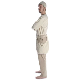HEMAD Medieval Bag Waist Bag Cotton Model: Egil, beige