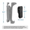 3PC PMLN7128A PMLN7128 Heavy Duty Swivel Belt Clip Compatible for