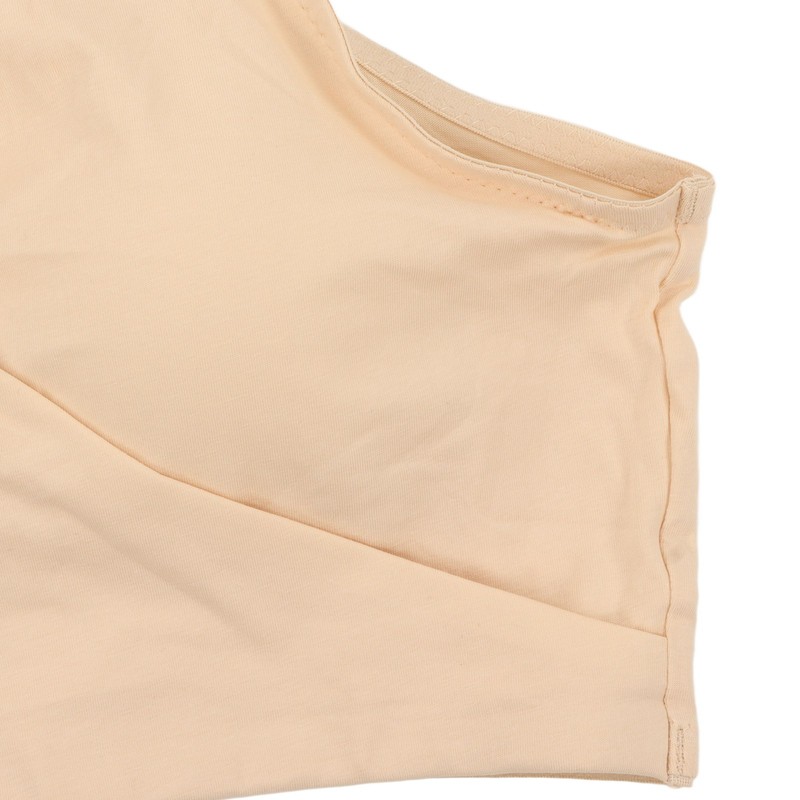 Nursing Bra Fleshcolor Wireless Cross Convenient Breastfeeding Sleep Maternity Underwear