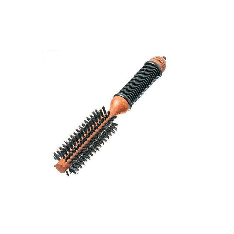 Round Brush With Boar Bristle, 36 mm, Removable Partition Pin
