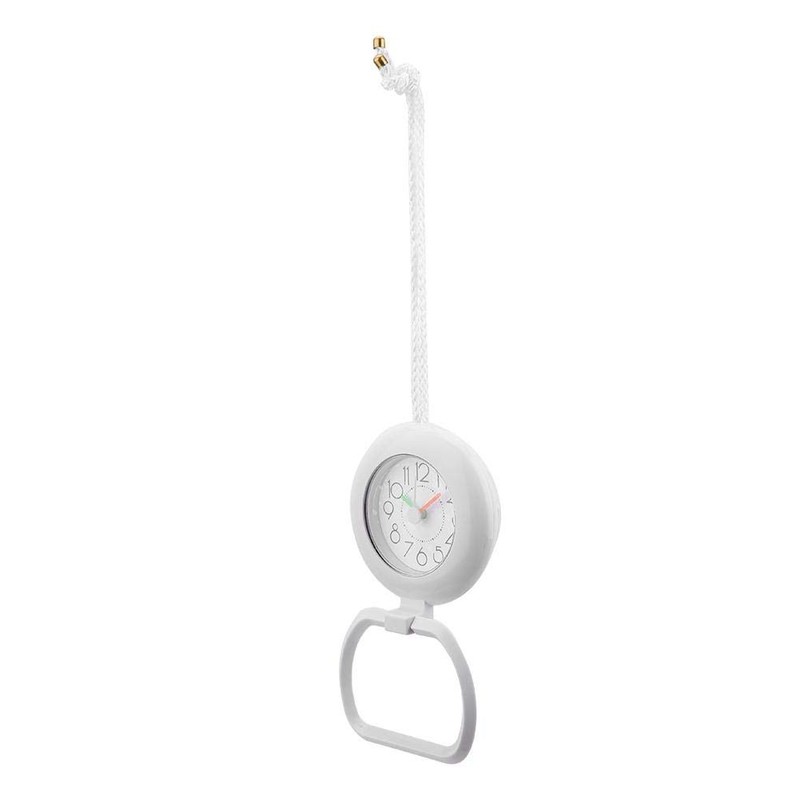 Nikou Bathroom Clock, Analogue Bathroom Clock, Waterproof Hanging Table Clock,