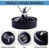 Ninja Blender Replacement Parts, 7-Fins Ninja Blender Blade, Extractor Blade