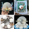 HOHUCRAB 30pcs 2-3inch Scallop Shells, Natural Scallop Shells, Sea Shells