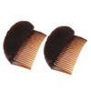 Juroicessry 2 Pcs Brown Hair Volumizer Clip Bump It Up