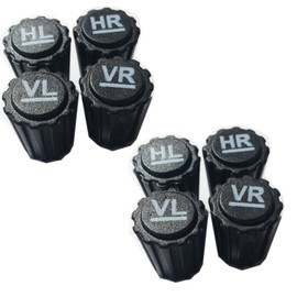 Timtina® Radmerkerset 8- teilig Ventilkappen Reifenmarkierung (8)