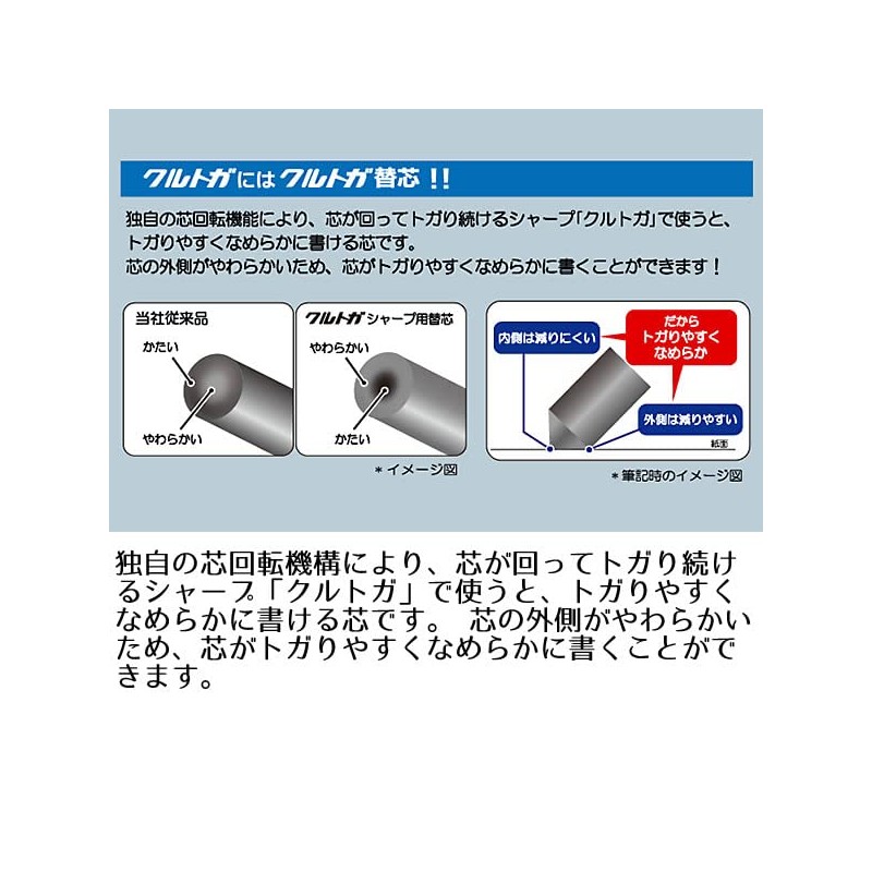 Mitsubishi Pencil Kurutoga Mechanical Pencil, Standard Model, Glass Color, 0.3mm,