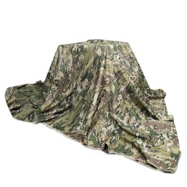 TENCEN Camouflage Net, Camouflage Net, Camouflage Mesh Fabric, Ghillienet, Disguised Net, Sun Shade, Airproof, Blindfold, Camping, Outdoor Activities, Survival Games, Wild Bird Photography, Hunting,