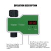 Automatic Flower Waterer Solenoid Valve Timer Garden Irrigation Spraying Outdoor
