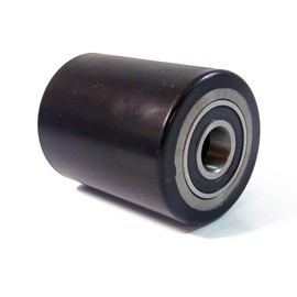 Pallet Jack Replacement Load Support PU Wheel- 3" Diameter x 3-5/8" Wide 20 mm ID