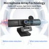 Webcam with Microphone and Speaker, 3 in 1 USB Camera