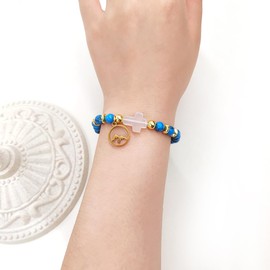 Uloveido - Pulsera de semilla de mostaza religiosa simple y generosa para cristianos, hecha a mano con piedra natural para hombres o mujeres, día de San Valentín, cumpleaños, regalo de Navidad Y2634,