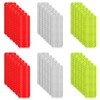 Cluoling Reflective Stickers, Pack of 30, 3 Colors (Red +