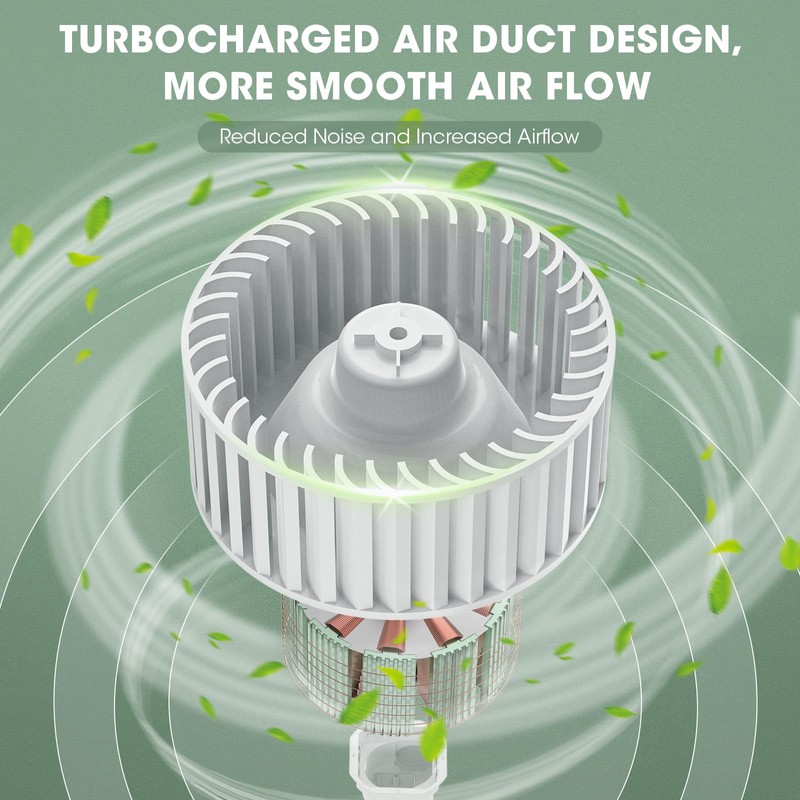 FASDUNT 120 CFM Bathroom Exhaust Fan with Light, Ceiling Ventilation