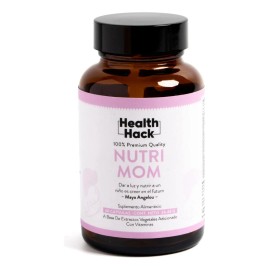 Suplemento Embarazo Prenatal Con Ácido Fólico 60 Cáps Hh Sabor Sin Sabor