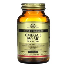 Triple Strength Omega-3 950 Mg 50 Soft Sabor Sin Sabor