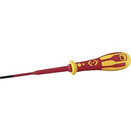 C.K T49244 035 Dextro VDE Slim Screwdriver 3.5 x 100 mm, Red