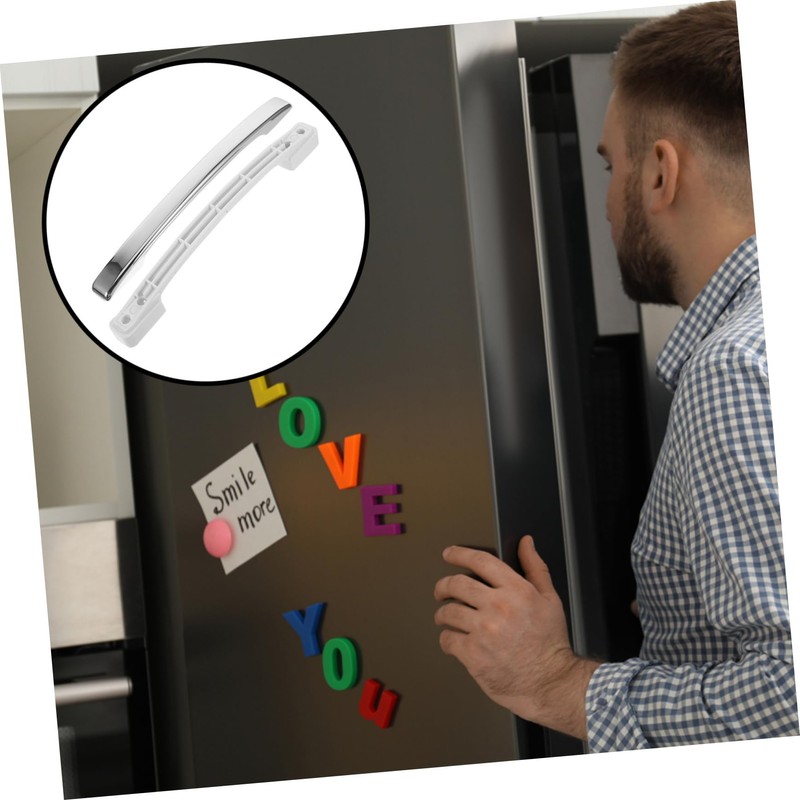 Alipis Heavy Duty Freezer Door Handle Replacement Universal Plastic Refrigerator