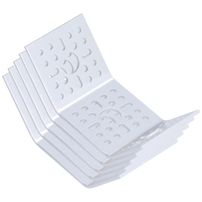 5Pcs 135 Degree Brackets Double Angle Aluminum Alloy Plate Connector