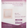 Silver Foam Dressing with Border 4″ X 4″ Central Foam