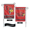 Illinois State Redbirds Garden Flag Set With Stand, Printed in