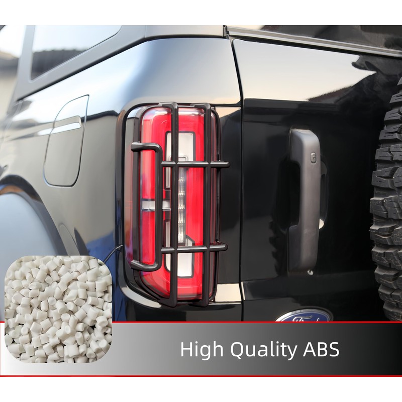 POETRYXIAO Tail Light Cover Guard for 2021-2023 Ford Bronco(Not Fits