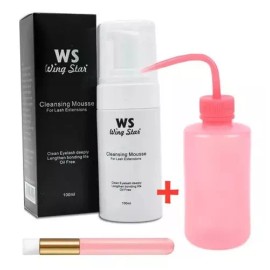 Wingstar Kit De Limpieza Para Extensiones De Pestañas Wing Star