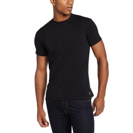 tasc Performance Crew Neck Undershirt, Black, Small