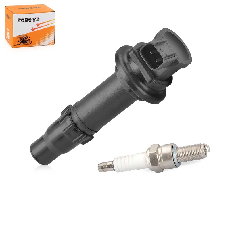 Ignition Stick Coil & Spark Plug for Kawasaki KX250F 2006