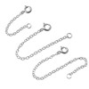 jewellerybox 2 Inch Sterling Silver Trace Chain Extender