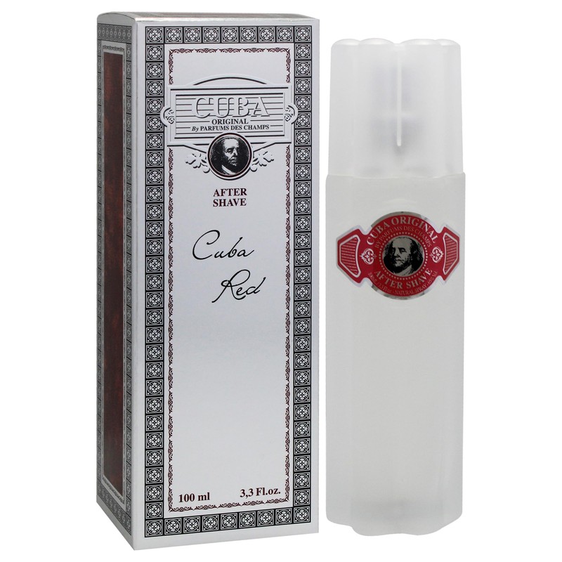 Cuba Red for Men - 3.4 oz After Shave