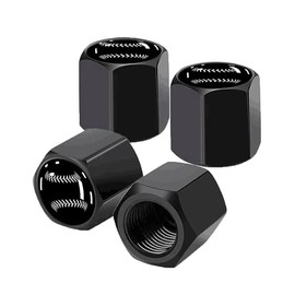 Tire Valve Stem Caps 4 Pack, Car Wheel Stem Caps,Aluminum Air Valve Covers Universal Fit for Cars, SUVs,Trucks, Bikes, and Motorcycles(Baseball Sport)