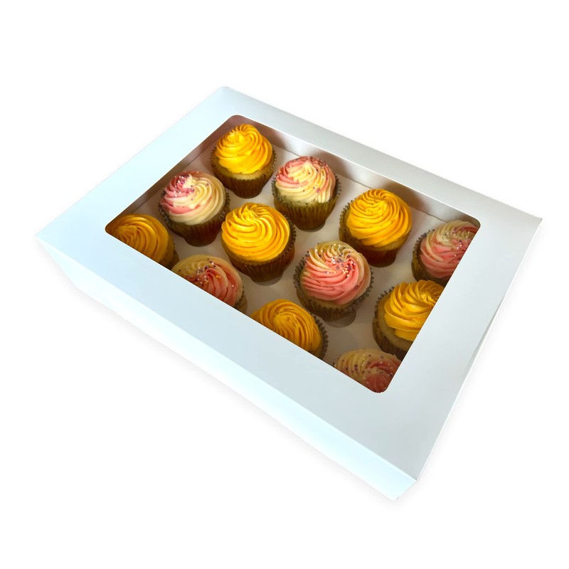 Bake Pro | 10 x Premium 12 Cupcake Box |