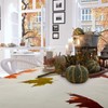 Byttlerom Thanksgiving Autumn Leaf Tablecloth Autumn Maple Leaf Tablecloth Waterproof