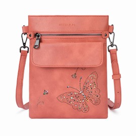 KITEVIUN Crossbody Bags for Women Vegan Leather Cross Body Purse with Adjustable Strap Multiple Pockets Shoulder Handbags