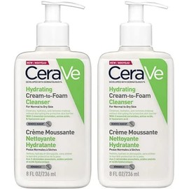 CeraVe Double Hydrating Cream-to-Schaum Reiniger, 236 ml