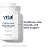 Vital Nutrients CalcioMagnesio (CitrateMalate) Soporte cardiovascular, muscular y hueso 100