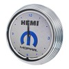 Hemi Logo Blue Light Up Neon Wall Clock 15-Inch for