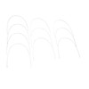 50pcs Stainless Steel Orthodontic Arch Wire Elastic Dental Orthodontic Rectangular