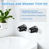 Vayolli 2 Piece Bathtub Shower Knob Replacement Kit for Price